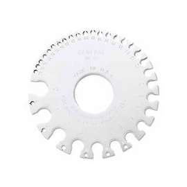 Sheet Metal Gages, #0-#36, Chrome