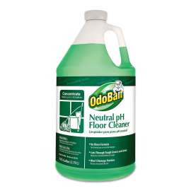 Neutral pH Floor Cleaner, 128 oz Bottle, Floral, 4/CT