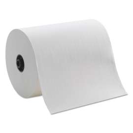 enMotion Flex Paper Towel Roll, 1-Ply, 8.2" x 550 ft, White, Recycled Paper, 6 Rolls/Carton