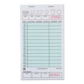 Guest Check Book, Two-Part Carbonless, 4 1/5" x 7 3/4", 1/Pages, 2000 Forms