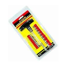 Forge 21 Piece Screwdriver, Socket, And Bit Set