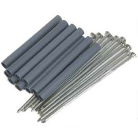 10PK 7" Spike/5"Ferrule