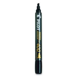 Premium 400 Permanent Marker, Broad Chisel Tip, Black, Dozen