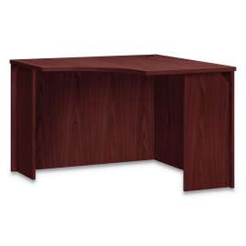 HON Foundation Breakfront Desk Shell, 72w x 36d x 29h, Mahogany