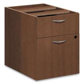 HON 10700 Series Locking Storage Cabinet, 36w x 20d x 29.5h, Mahogany