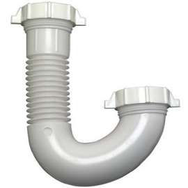 MP WHT Lav Drain J Bend
