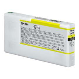 T913400 (T913) UltraChrome HDX Ink, 200 mL, Yellow