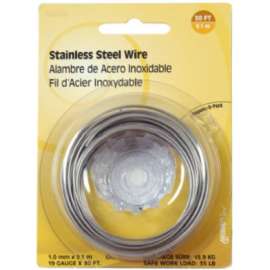 30' 19GA SS Wire
