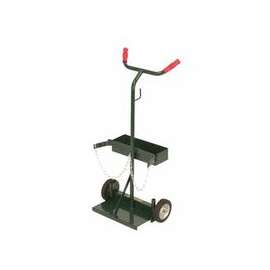 Series 140 Trucks, Holds 7"-8" Cylinders, 6 in Semi-Pneumatic, B.B. Wheels