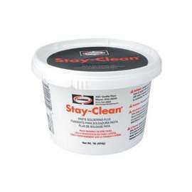 Stay-Clean Paste Soldering Flux, Brush Cap Dispenser, 4 oz