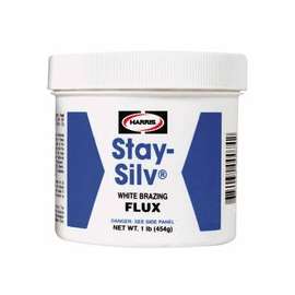 Brazing Fluxes, 1 lb, Jar, White