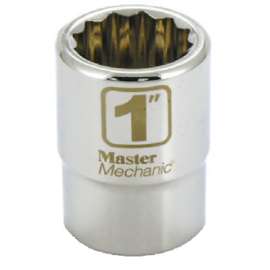 MM 3/4DR 1" 12PT Socket