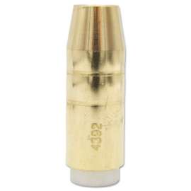Mig Nozzles, Elliptical Series, 1/2 in Bore, Brass