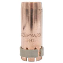 Mig Nozzles, Recessed, 3/4 in Bore, For Bernard W-Gun, Copper