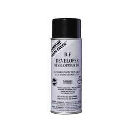 Visible Dye Penetrant Systems, Developer, Aerosol Can, 16 oz