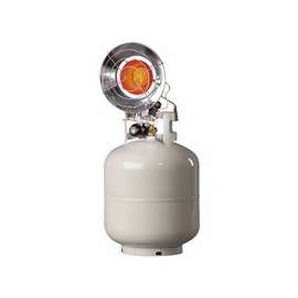 Portable Propane Radiant Heaters, 14,000 Btu/h, 1.5 h