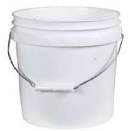 2GAL WHT Plas Pail
