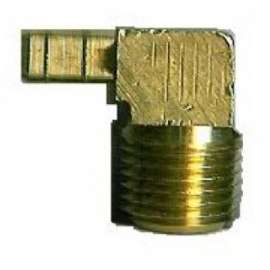 1/4x1/4 BRS Barb Elbow