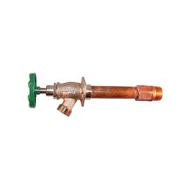 arrowhead 455-04LF Frost-Free Standard Wall Hydrant, 1/2, 3/4 x 3/4 in Connection, FIP/MIP x Male Hose, 125 psi Pressure