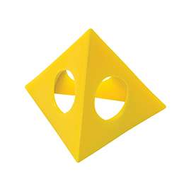 HYDE 43510 Painters Pyramid, Plastic, Yellow