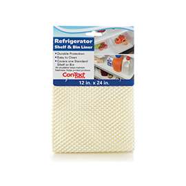 Con-Tact KTCH-CRB006-12 Refrigerator Bin Liner, 24 in L, 12 in W, White