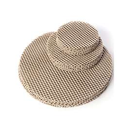Con-Tact KTCH-CDSA02-06 Round Dish Protector Set, Taupe, For Plates
