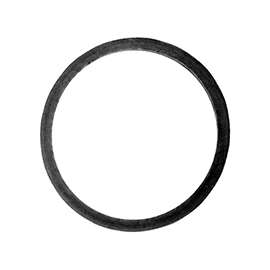 Danco 36644B Faucet Washer, 1-1/4 in ID x 1-7/16 in OD Dia, 3/16 in Thick, Rubber, For: 1-1/4 in Size Tube