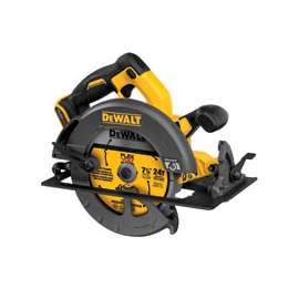 DeWALT FLEXVOLT DCS575B Circular Saw with Brake Bare, 60 V Battery, Lithium-Ion Battery, 7-1/4 in Dia Blade