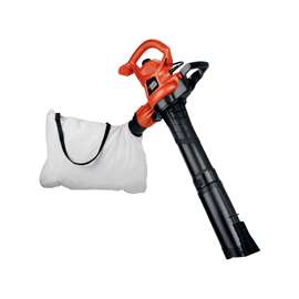 Black+Decker BV3600 Blower/Vacuum/Mulcher, 12 A, 180/230 mph Air, Black