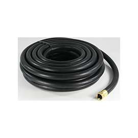 ABBOTT RUBBER 1112-0750-50 Water Hose Assembly Female x Male, 50 ft L, Female x Male, Rubber, Black