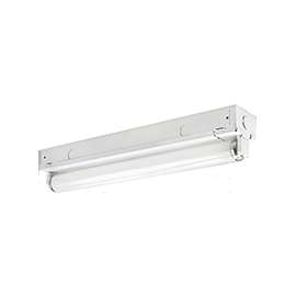 CANARM FT8181 Strip Light Fixture, 1-Lamp, White Fixture