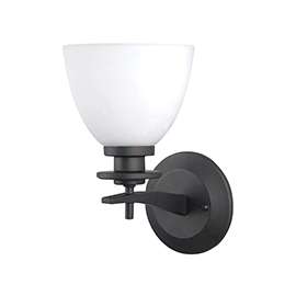 CANARM New Yorker IWF256A01ORB Wall Light, 60 W Lamp, A19 Bulb
