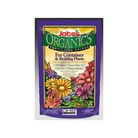 Jobes 6128 Container and Bedding Plant Organic Fertilizer Bag, Spike, 3-5-6 N-P-K Ratio