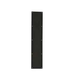 Schlage SC8400PA-716 8X34 Kick Plate, 34 in L, 8 in W, Aluminum, Aged Bronze