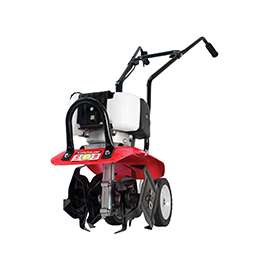 Southland SVC43 Powered Cultivator, Unleaded Gas, 43 cc Engine Displacement, 2-Cycle Engine, 5 in Max Tilling D