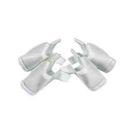 CAMCO 42123 Gutter Extension, Nylon/Plastic, White