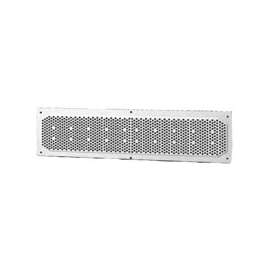 CANPLAS 641604 Soffit Vent, 15.94 in L, 3.98 in W, 18.6 sq-in Net Free Ventilating Area, Plastic, White