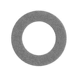 Danco 35311B Faucet Washer, #8, 7/16 in ID x 13/16 in OD Dia, 1/16 in Thick, Rubber