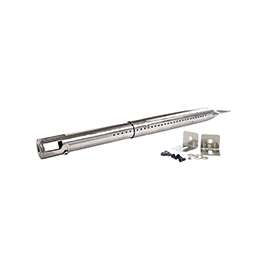 GrillPro 21218 Tube Burner, Stainless Steel