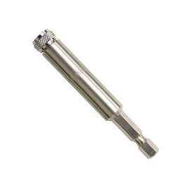 IRWIN 91834 Bit Holder with C-Ring, 1/4 in Drive, Hex Drive, 1/4 in Shank, Hex Shank, Metal