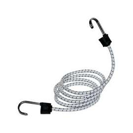 KEEPER Twin Anchor 06278 Bungee Cord, 40 in L, Rubber, Hook End