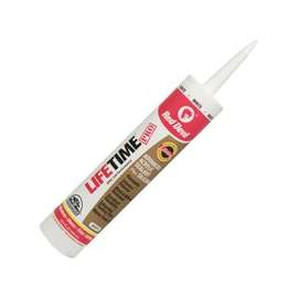 Red Devil Lifetime 0856PR Acrylic Sealant, White, -20 to 180 deg F, 10.1 fl-oz Cartridge