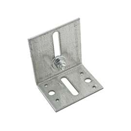 National Hardware N173-708 Guide Rail Bracket, Steel, Galvanized