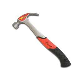 Plumb SS16CN Curved Claw Hammer, 16 oz Head, Steel Head, 12-7/8 in OAL