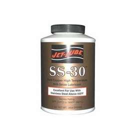 SS-30 High Temperature Anti-Seize & Gasket Compounds, 1/4 lb Brush Top Can