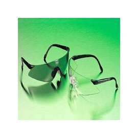 MSA LUXOR Series 697517 Safety Glasses, Scratch-Resistant Lens, Frameless Frame, Black Frame