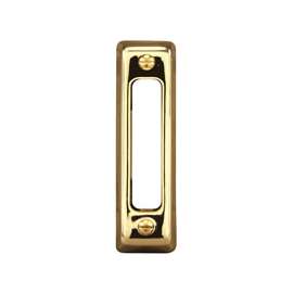 Heath Zenith SL-711-02 Pushbutton, Wired, Plastic, White