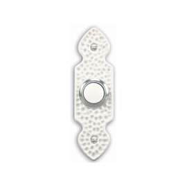 Heath Zenith SL-559-00 Pushbutton, Wired, Plastic, White, Lighted
