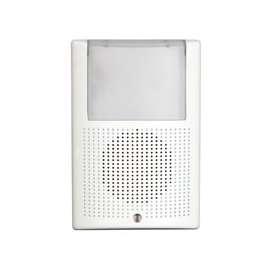 Heath Zenith SL-7776-02 Nightlight Doorbell Kit, Wireless, Ding, Ding-Dong, Westminster Tone, White