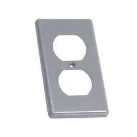 Carlon HB1DP Handy Box Cover, 4-5/16 in L, 2-3/8 in W, Polycarbonate, Gray